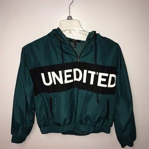 Forever21 “ unedited “ windbreaker